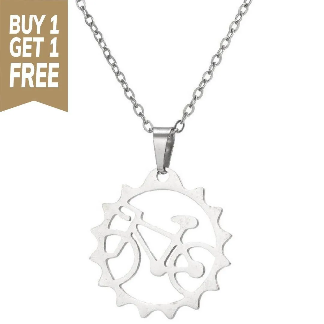 Cycolinks Bicycle Sprocket Necklace BOGOF