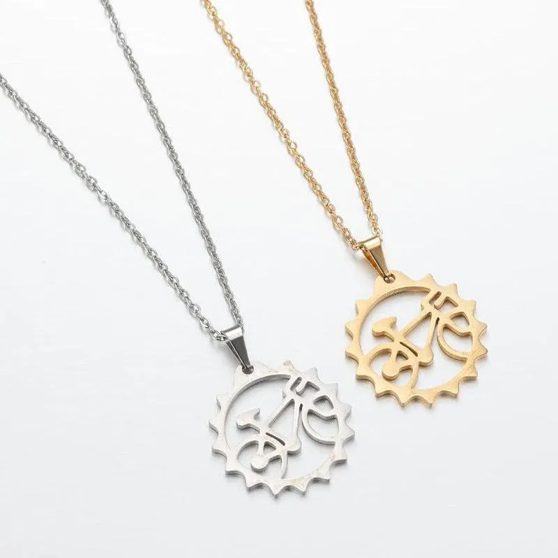 Cycolinks Bicycle Sprocket Necklace BOGOF