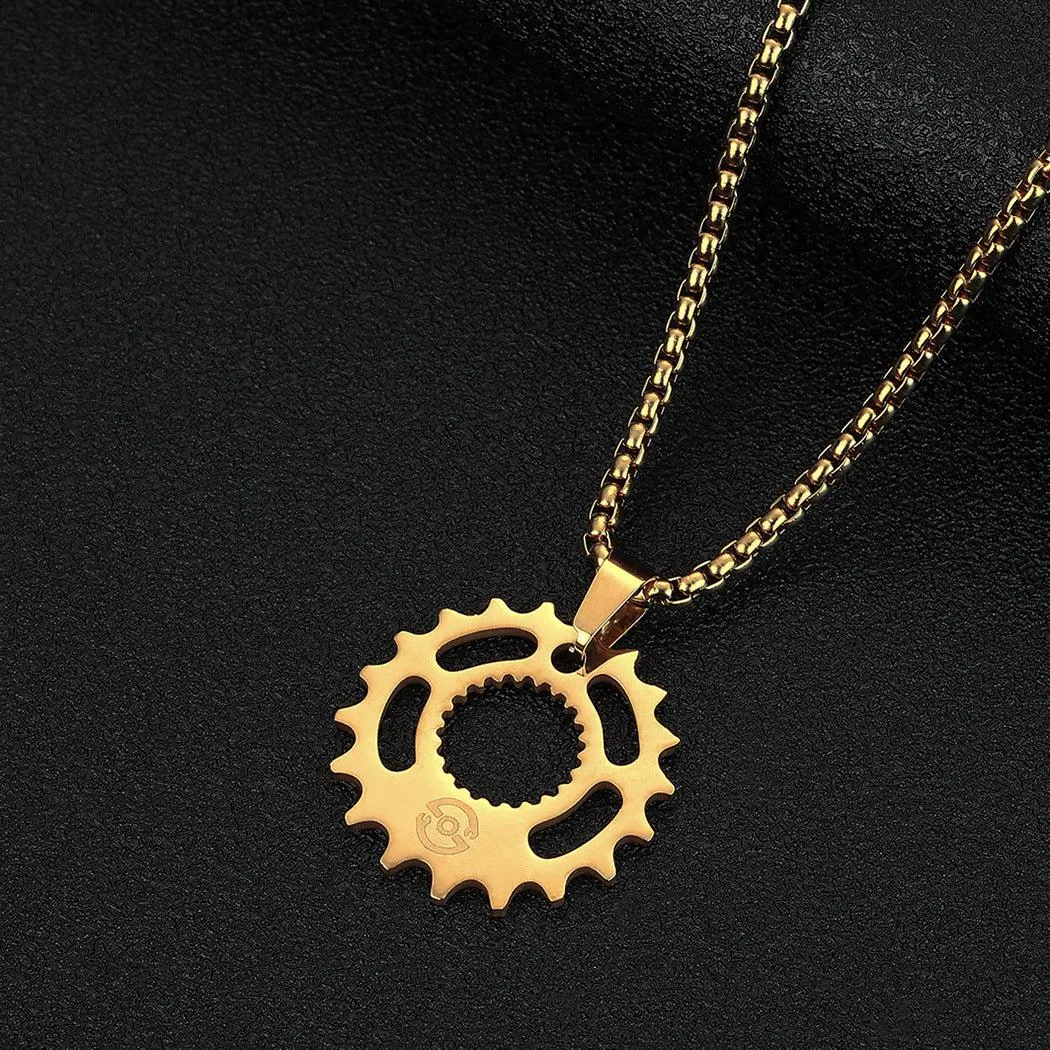 Cycolinks Sprocket Gear Necklace