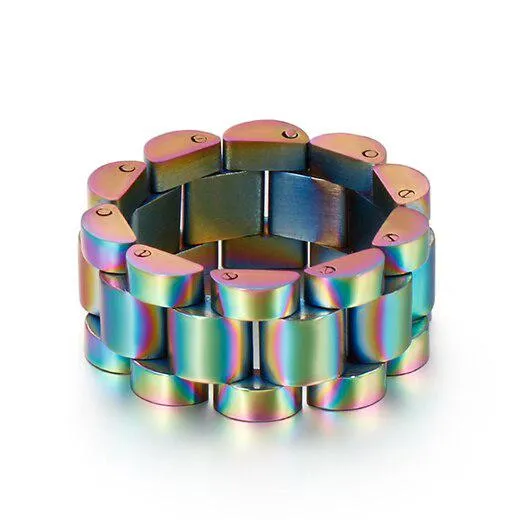 Cycolinks Watchband Style Ring 10MM