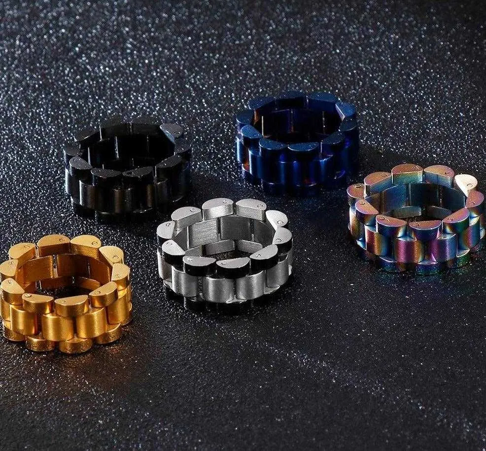 Cycolinks Watchband Style Ring 10MM