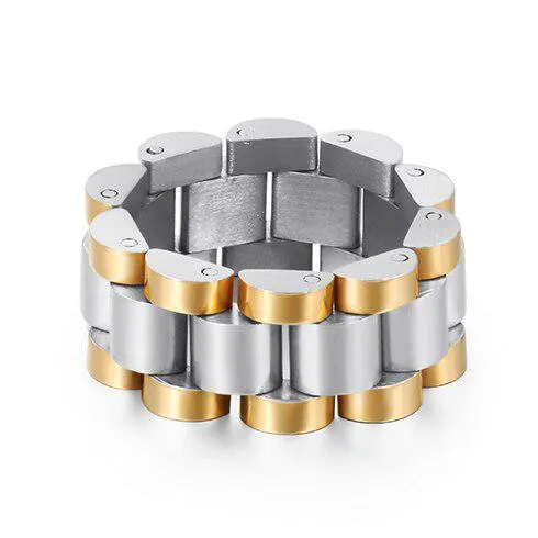 Cycolinks Watchband Style Ring 10MM