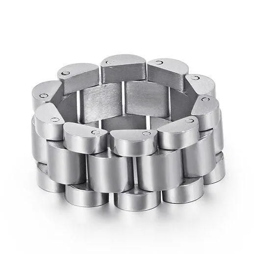 Cycolinks Watchband Style Ring 10MM