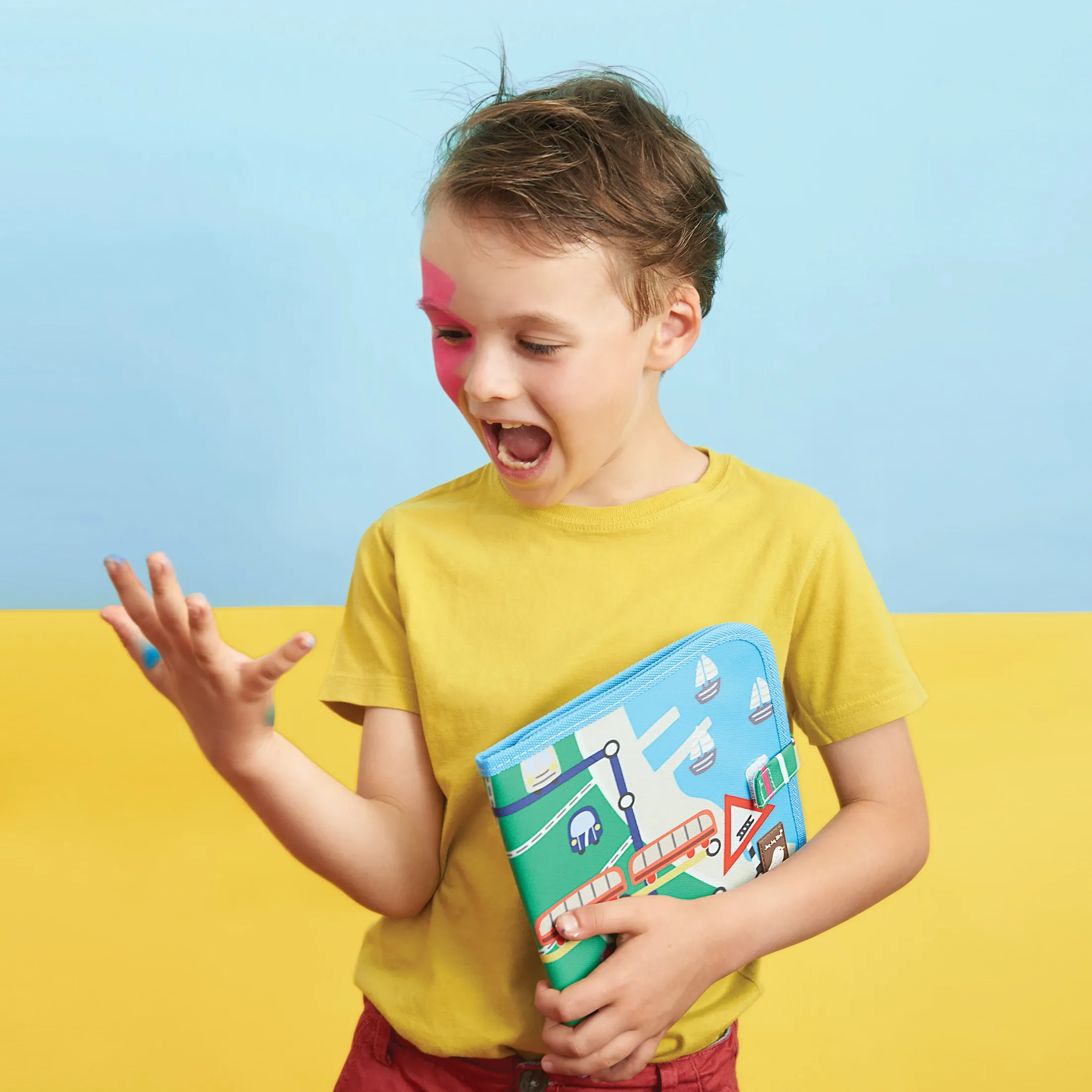 Doodle It & Go Erasable Book Owls on Trees