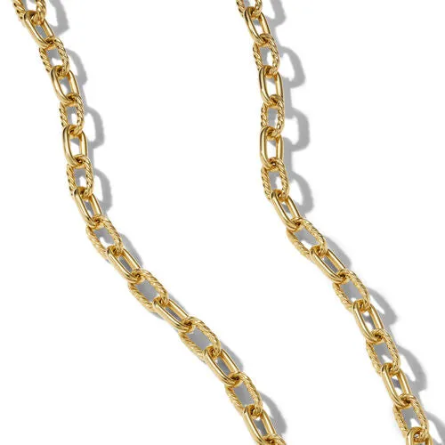 DY Madison Chain Necklace in 18K Yellow Gold