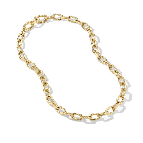 DY Madison Chain Necklace in 18K Yellow Gold