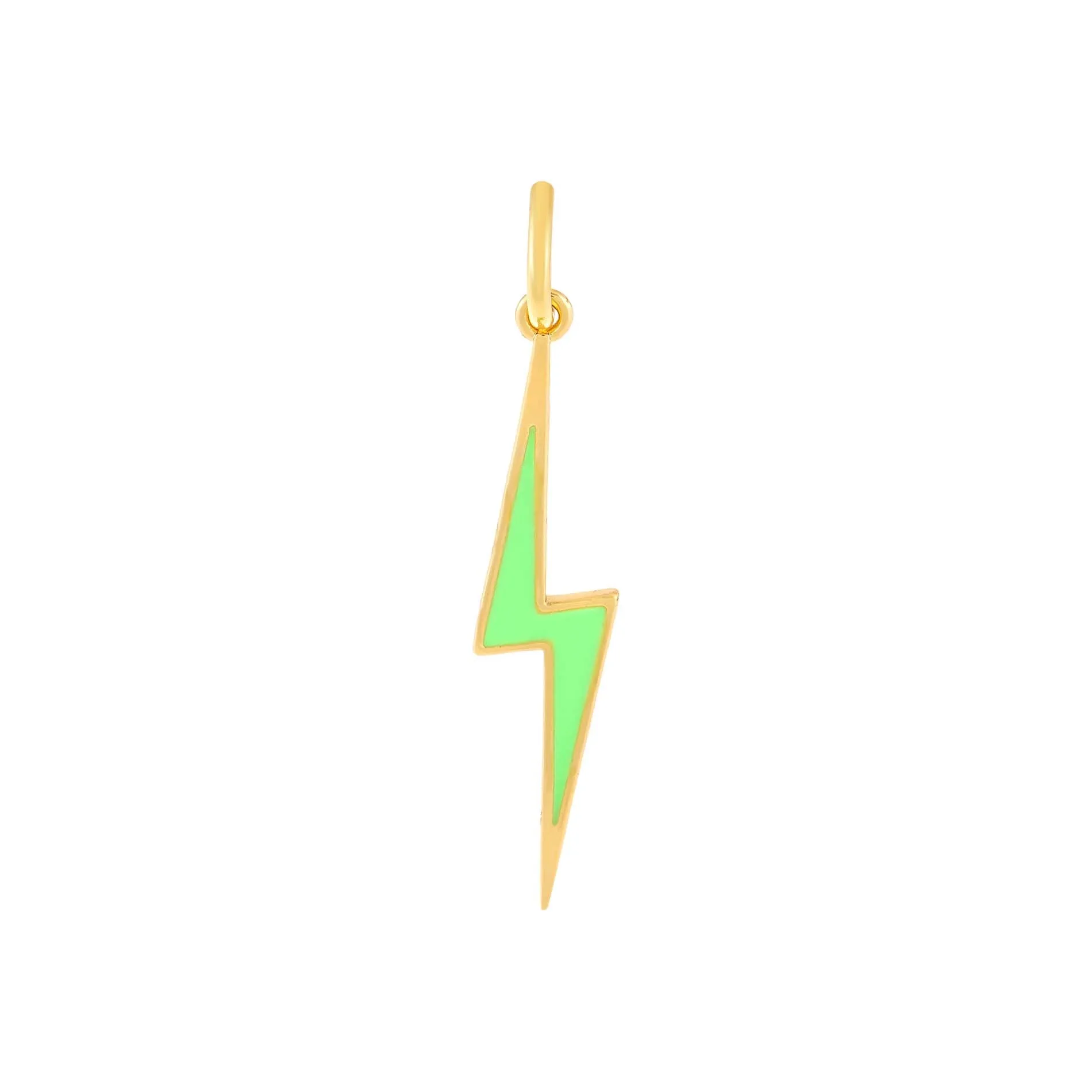 Enamel Lightning Bolt Charm