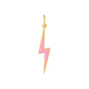 Enamel Lightning Bolt Charm