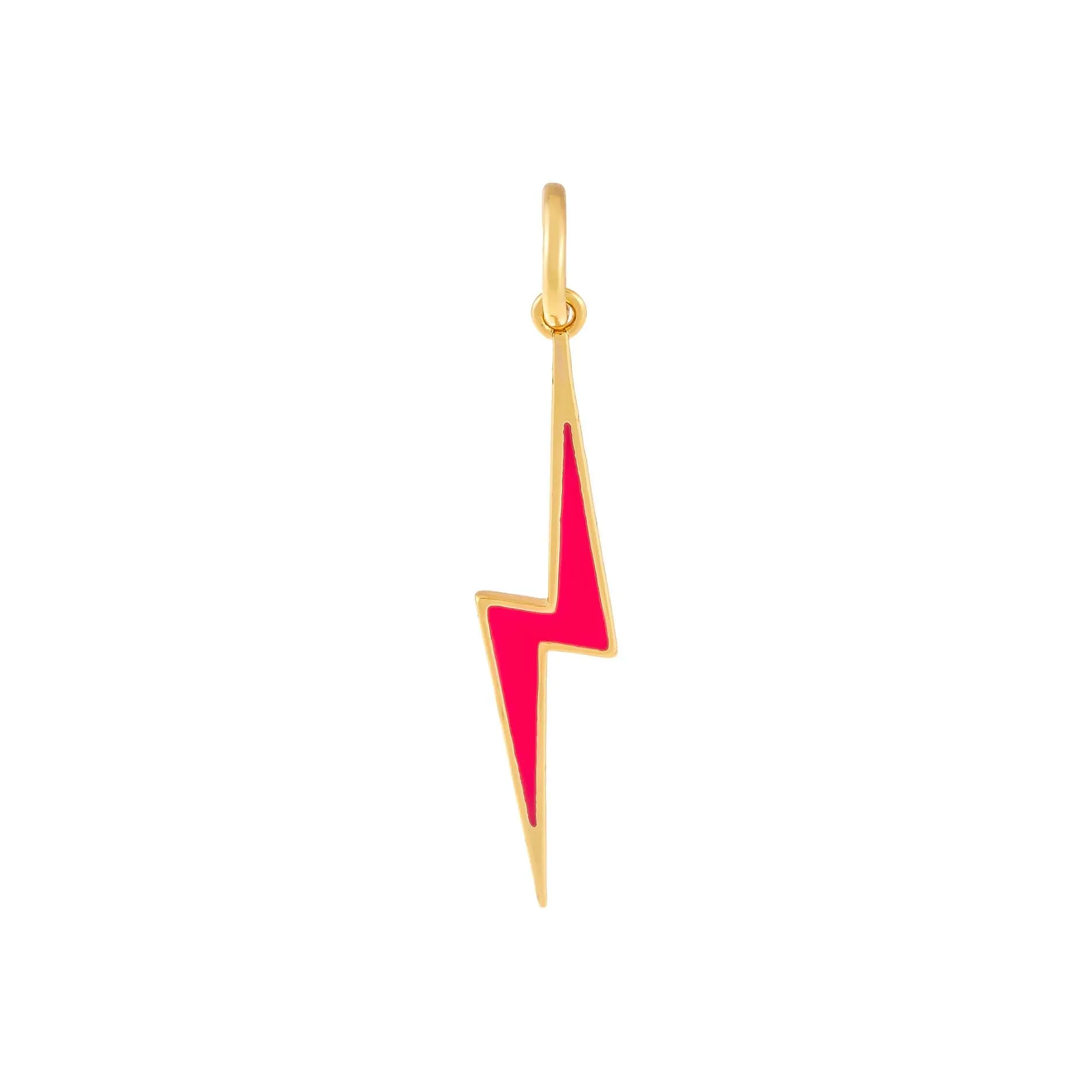 Enamel Lightning Bolt Charm