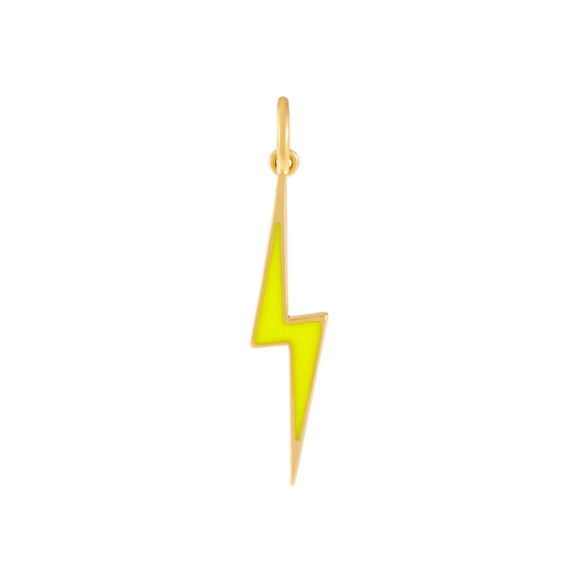 Enamel Lightning Bolt Charm