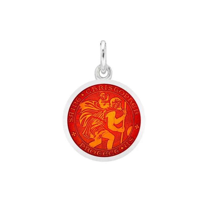 Enameled St Christopher Medals - Best Seller!