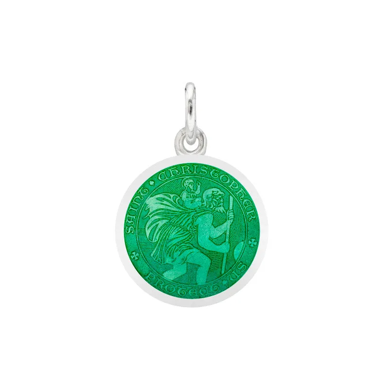 Enameled St Christopher Medals - Best Seller!