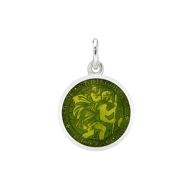 Enameled St Christopher Medals - Best Seller!