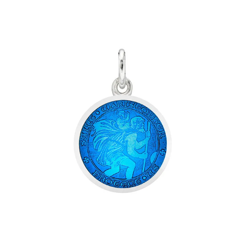 Enameled St Christopher Medals - Best Seller!