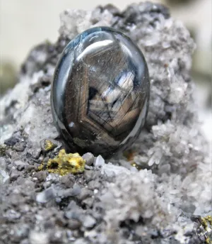 Eye of Odin Star Sapphire Cabochon, 43.85ct (Non Faceted)