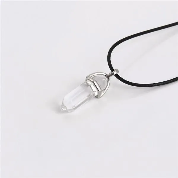 Geometric Natural Stone Necklace