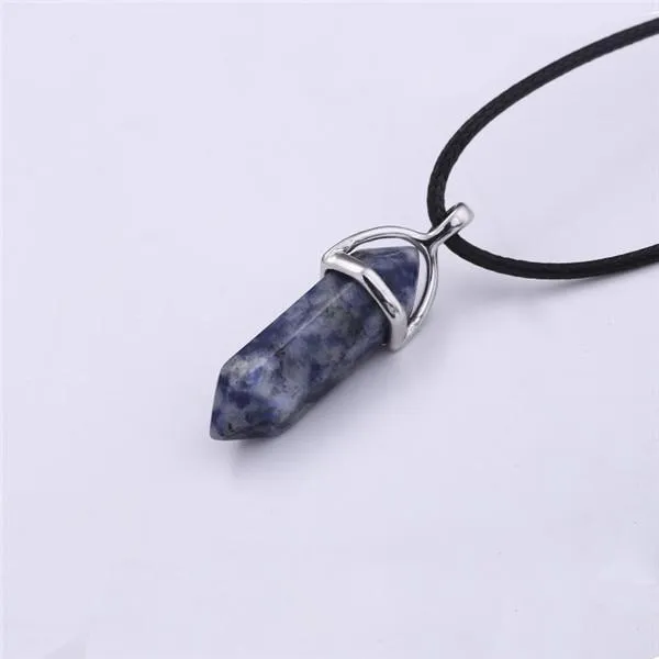 Geometric Natural Stone Necklace