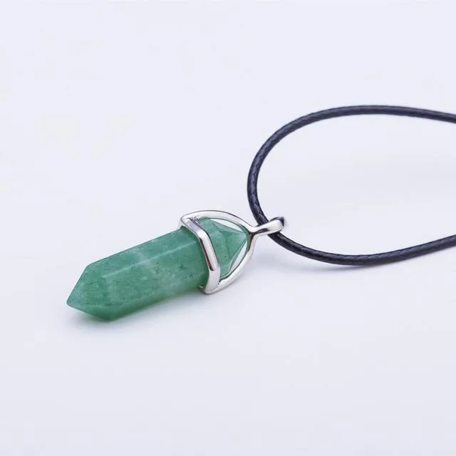 Geometric Natural Stone Necklace