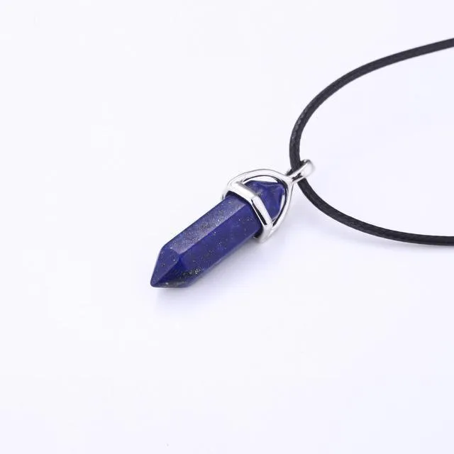 Geometric Natural Stone Necklace