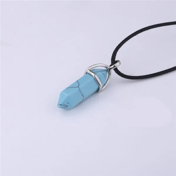Geometric Natural Stone Necklace