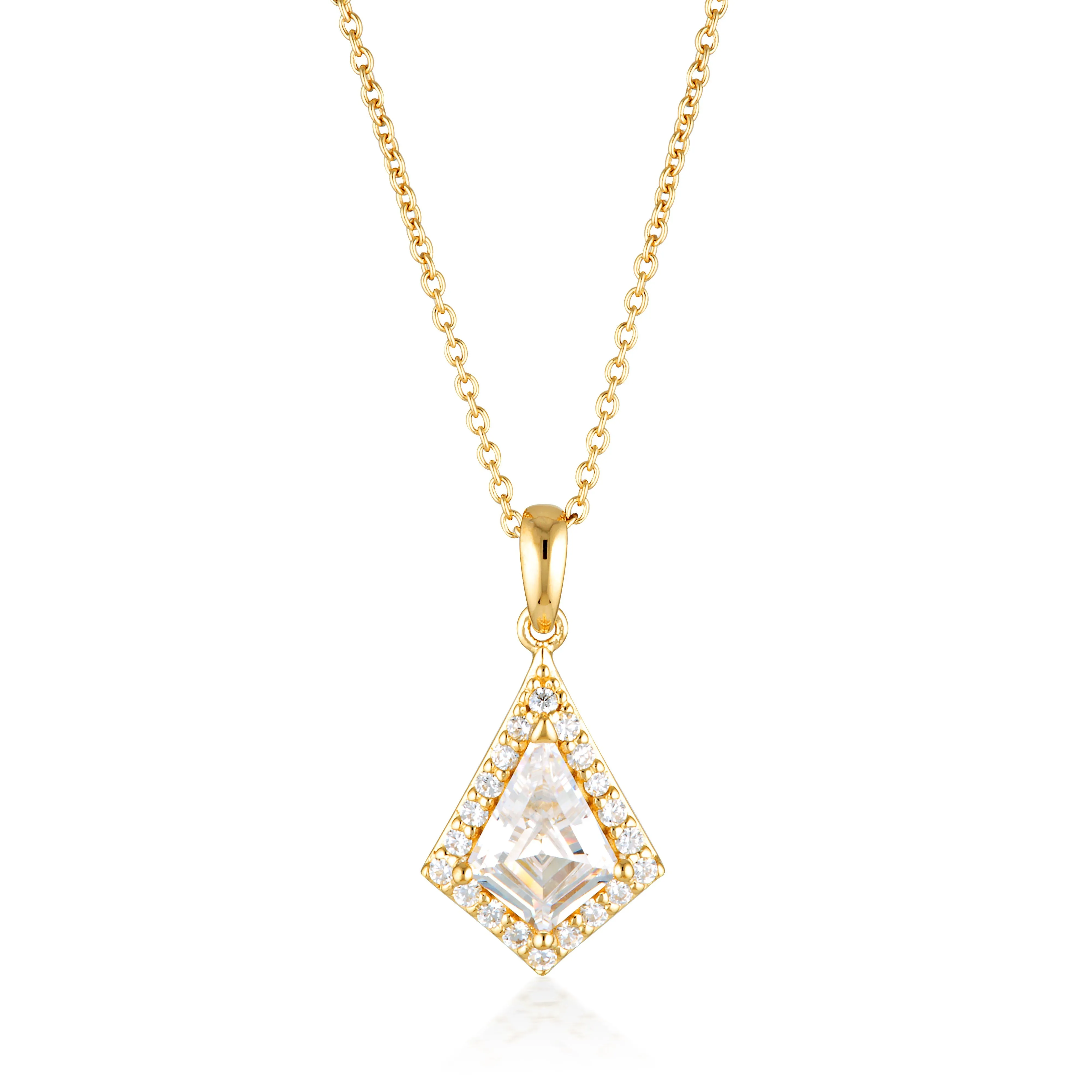 Georgini Rock Star Shield Gold Pendant