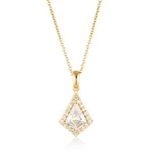 Georgini Rock Star Shield Gold Pendant