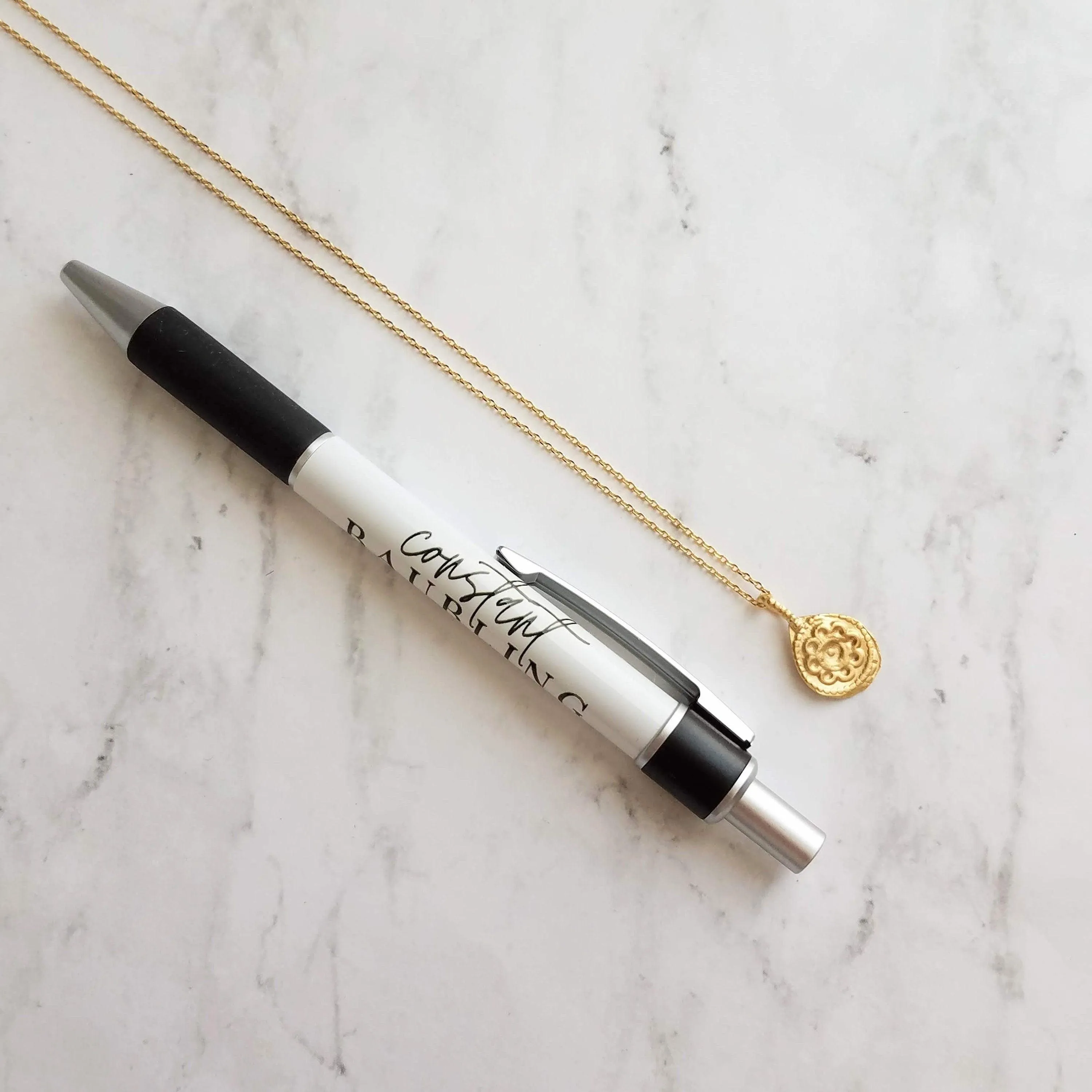 Gold Medallion Necklace, gold floral necklace, medallion pendant, gold medallion charm, simple round pendant, floral medallion, matte gold