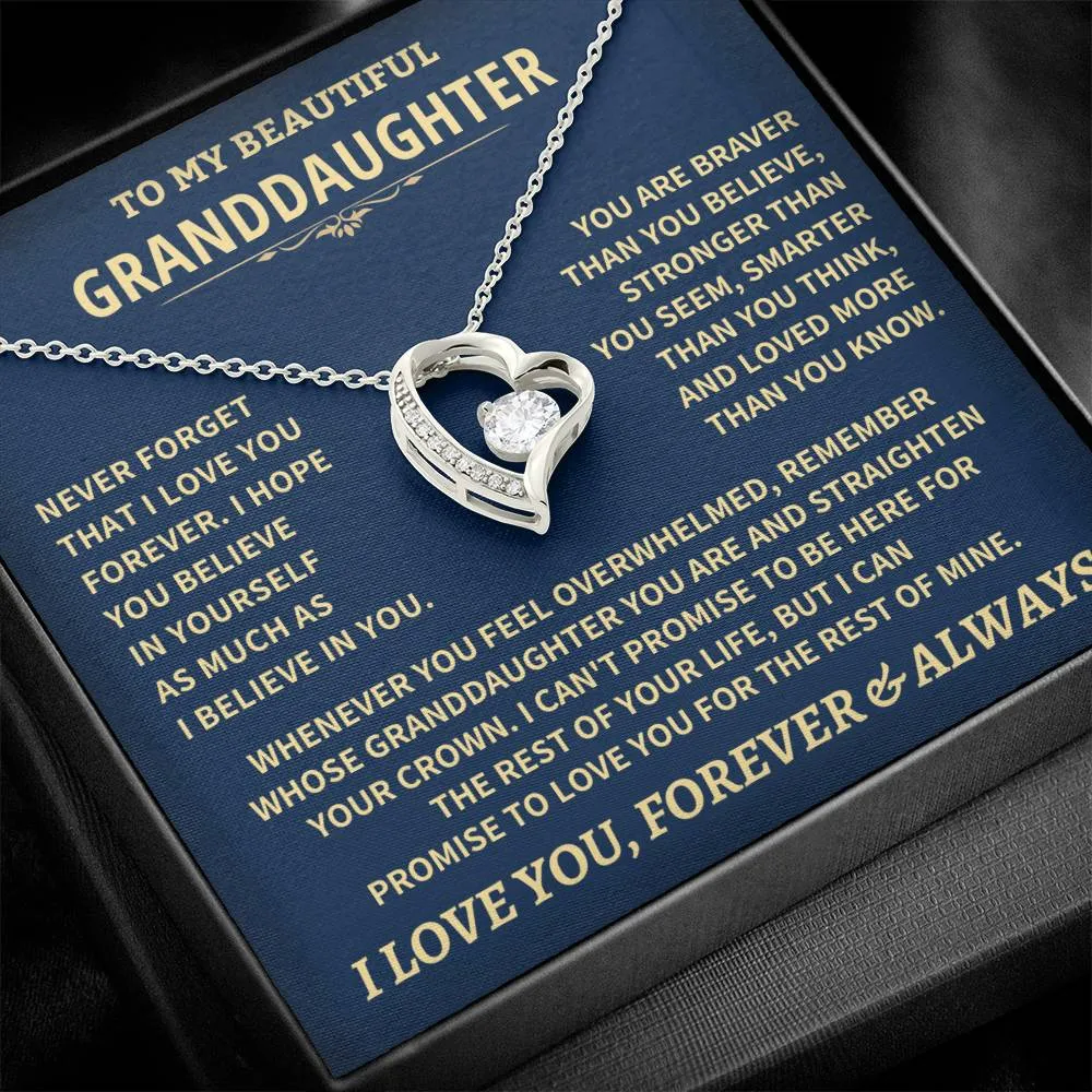 Granddaughter Gift-Never Forget