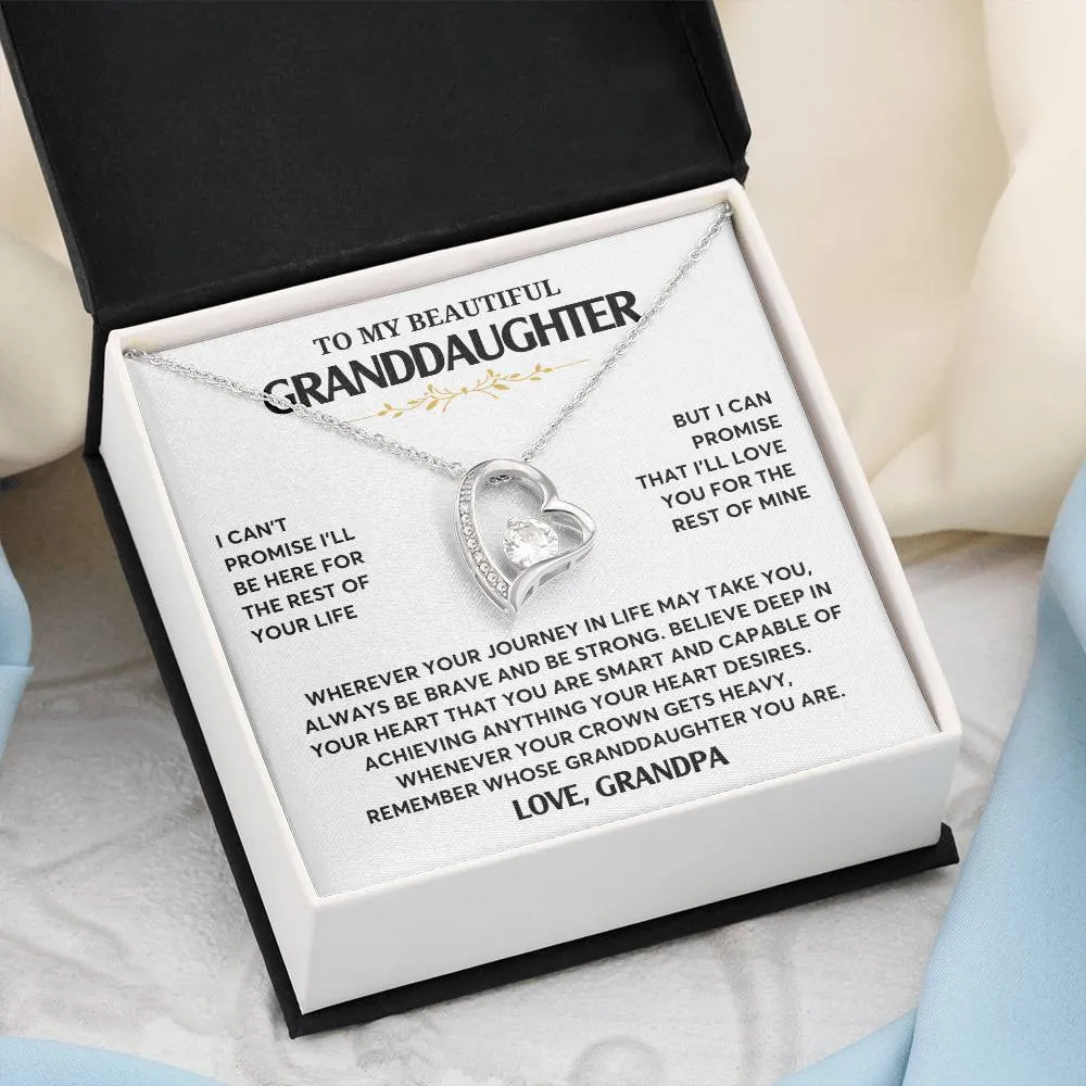 Granddaughter Gift Unusual Gift, Gifts For Granddaughter, To My Granddaughter Necklace, Girls Necklace