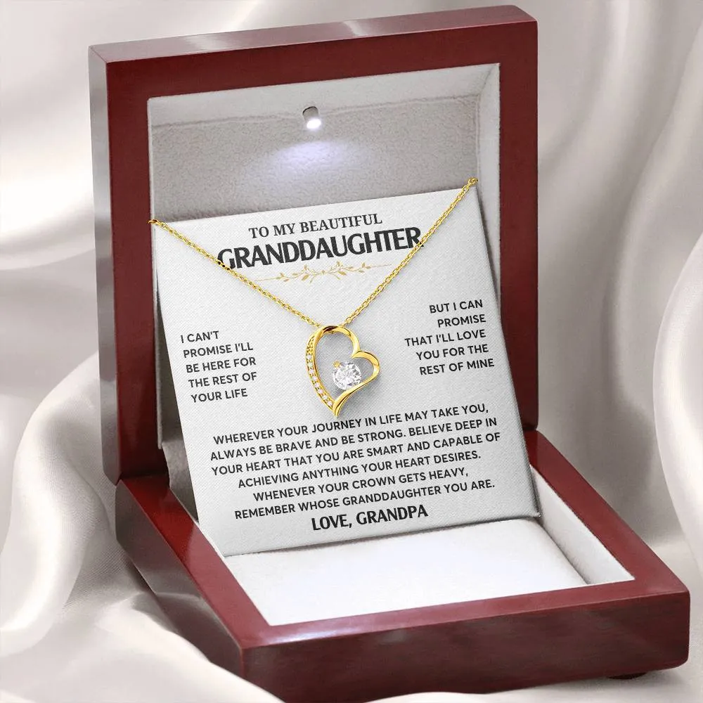 Granddaughter Gift Unusual Gift, Gifts For Granddaughter, To My Granddaughter Necklace, Girls Necklace