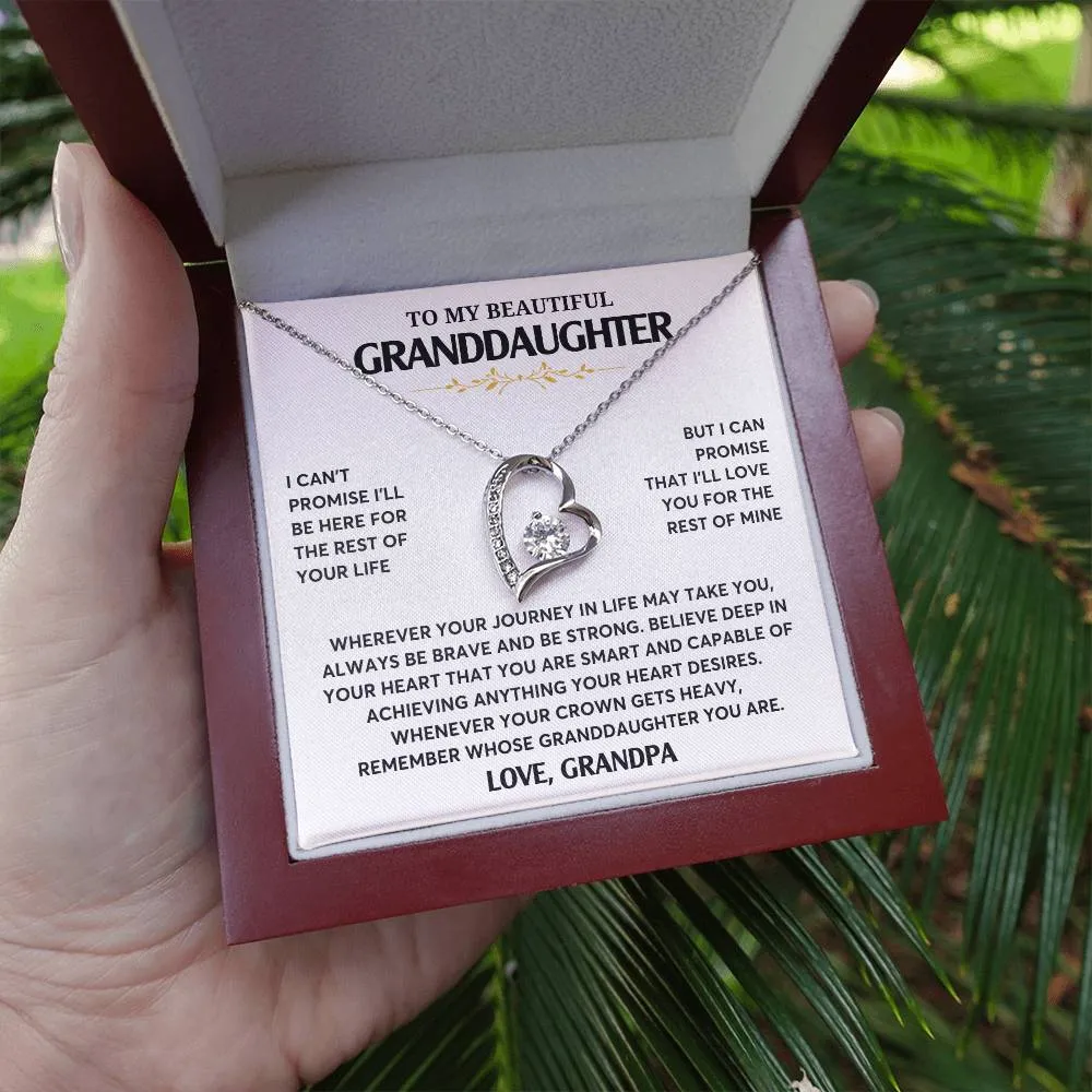 Granddaughter Gift Unusual Gift, Gifts For Granddaughter, To My Granddaughter Necklace, Girls Necklace