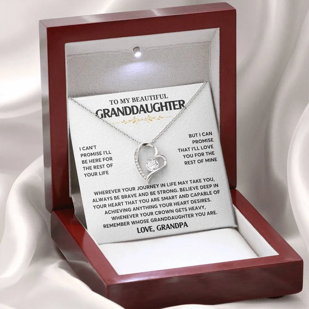 Granddaughter Gift Unusual Gift, Gifts For Granddaughter, To My Granddaughter Necklace, Girls Necklace