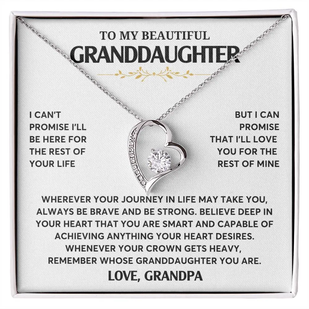 Granddaughter Gift Unusual Gift, Gifts For Granddaughter, To My Granddaughter Necklace, Girls Necklace