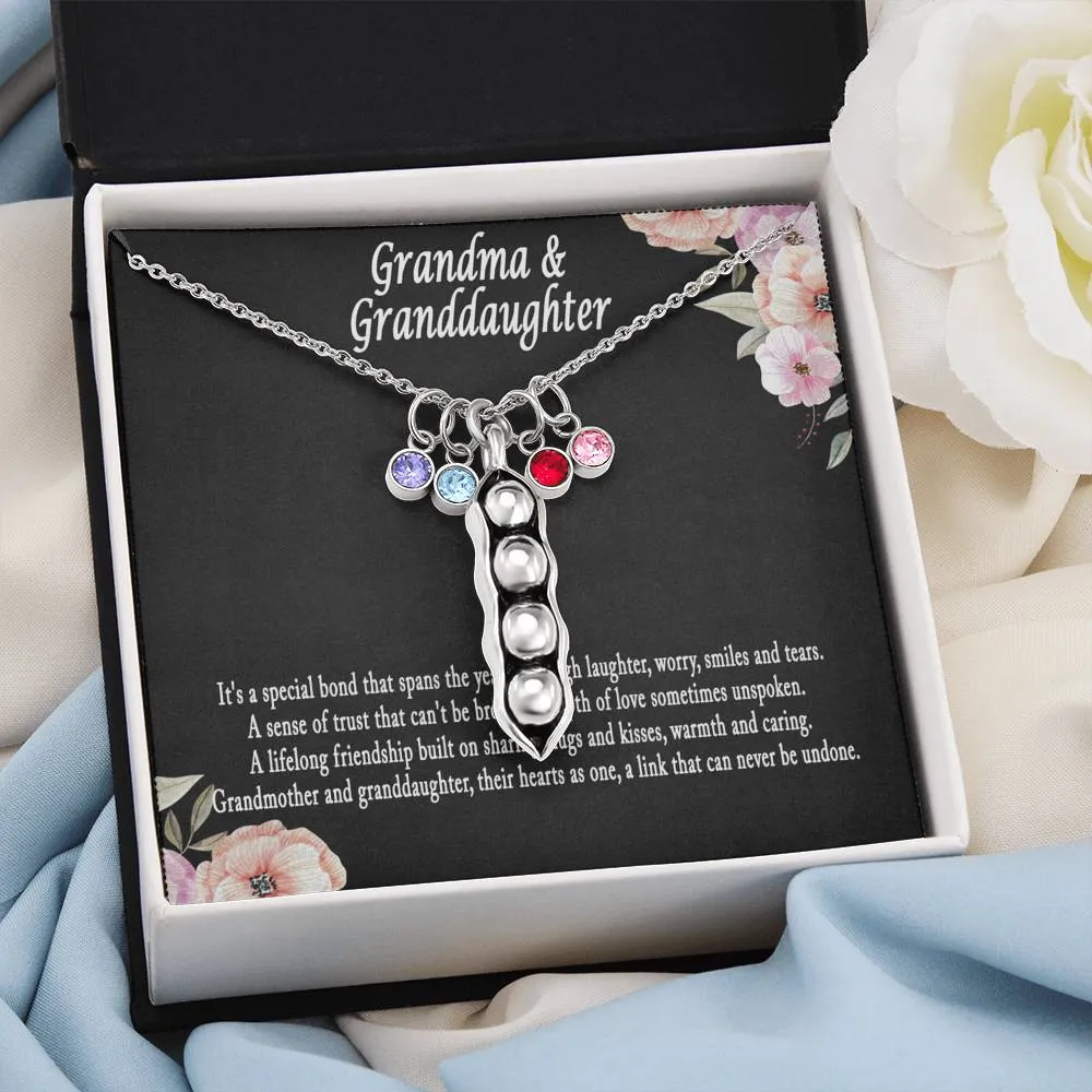 Grandmother & Granddaughter Necklace, Grandma Gift, Grandmother Jewelry, Granddaughter Gift, Granddaughter Birthday Gift, Mothers Day