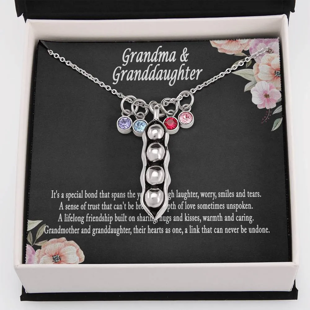 Grandmother & Granddaughter Necklace, Grandma Gift, Grandmother Jewelry, Granddaughter Gift, Granddaughter Birthday Gift, Mothers Day