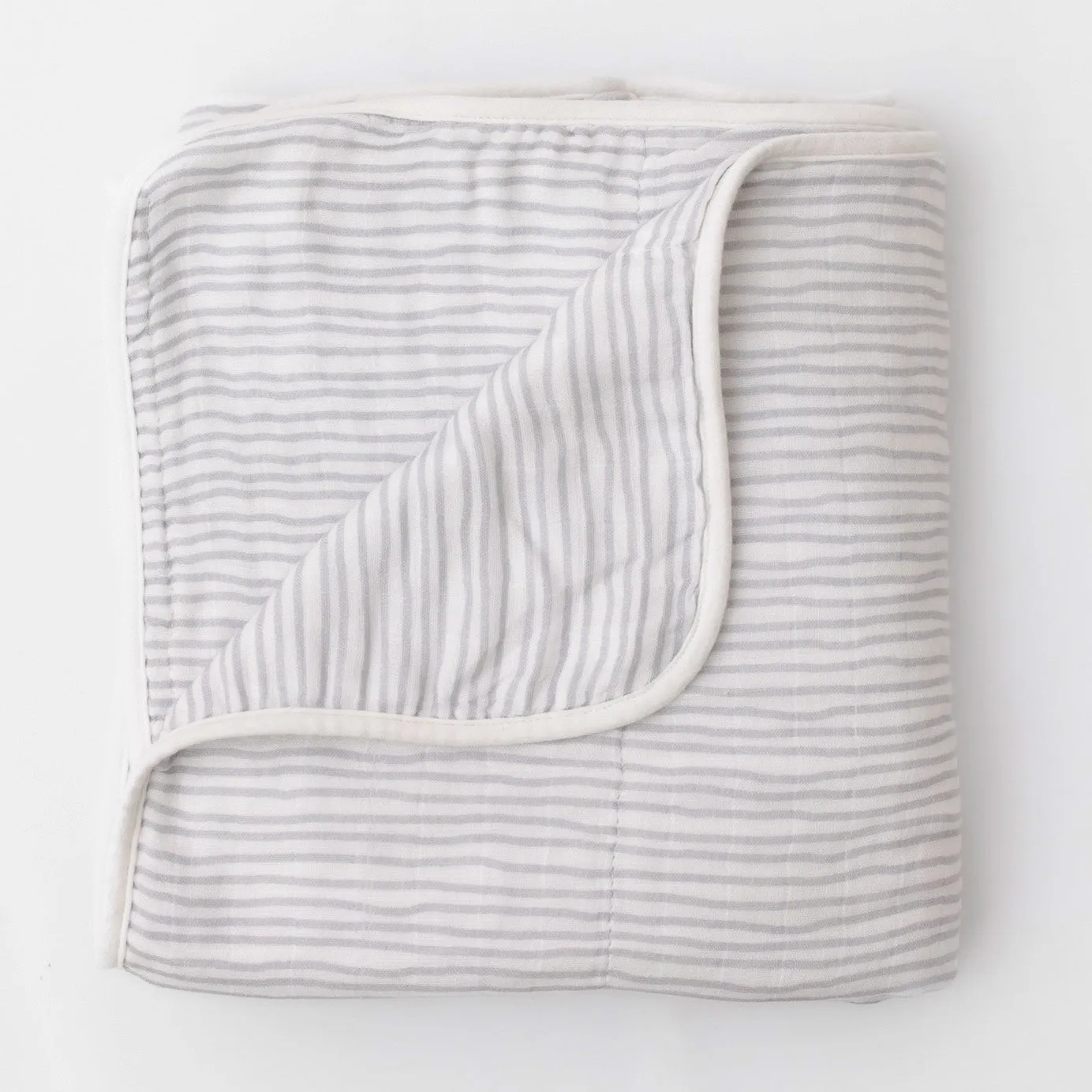 Gray Wave Blanket
