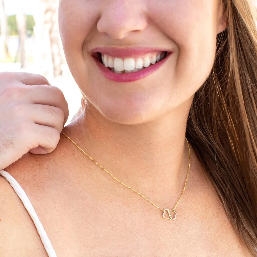 Happy 60th Birthday Infinity Hearts Necklace