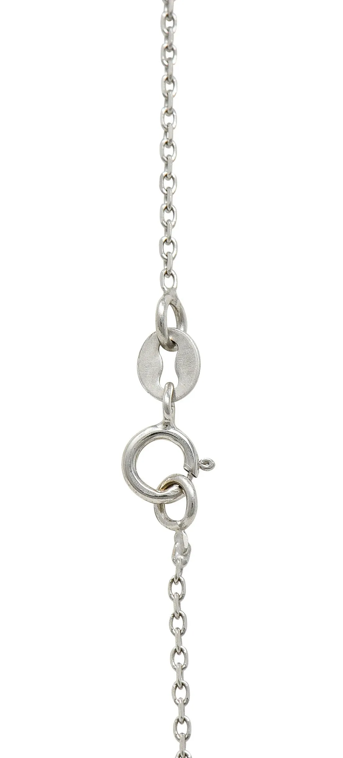 Hawaiian Na Hoku Mother-Of-Pearl Diamond 14 Karat White Gold Sun Pendant Necklace