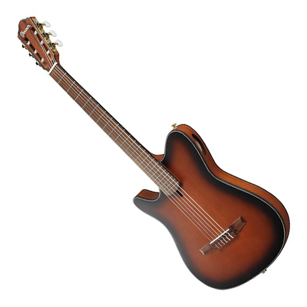 Ibanez FRH10N Brown Sunburst Flat Left Handed Nylon String Guitar