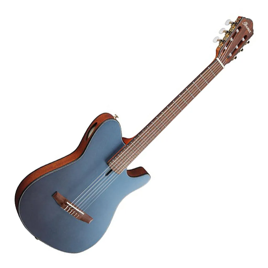 Ibanez FRH10N Indigo Metallic Flat Nylon String Guitar