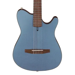 Ibanez FRH10N Indigo Metallic Flat Nylon String Guitar
