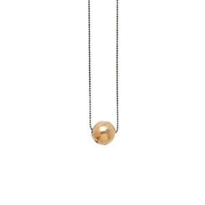 Julie Cohn Moon Rock Bronze Pendant with Sterling Silver Chain