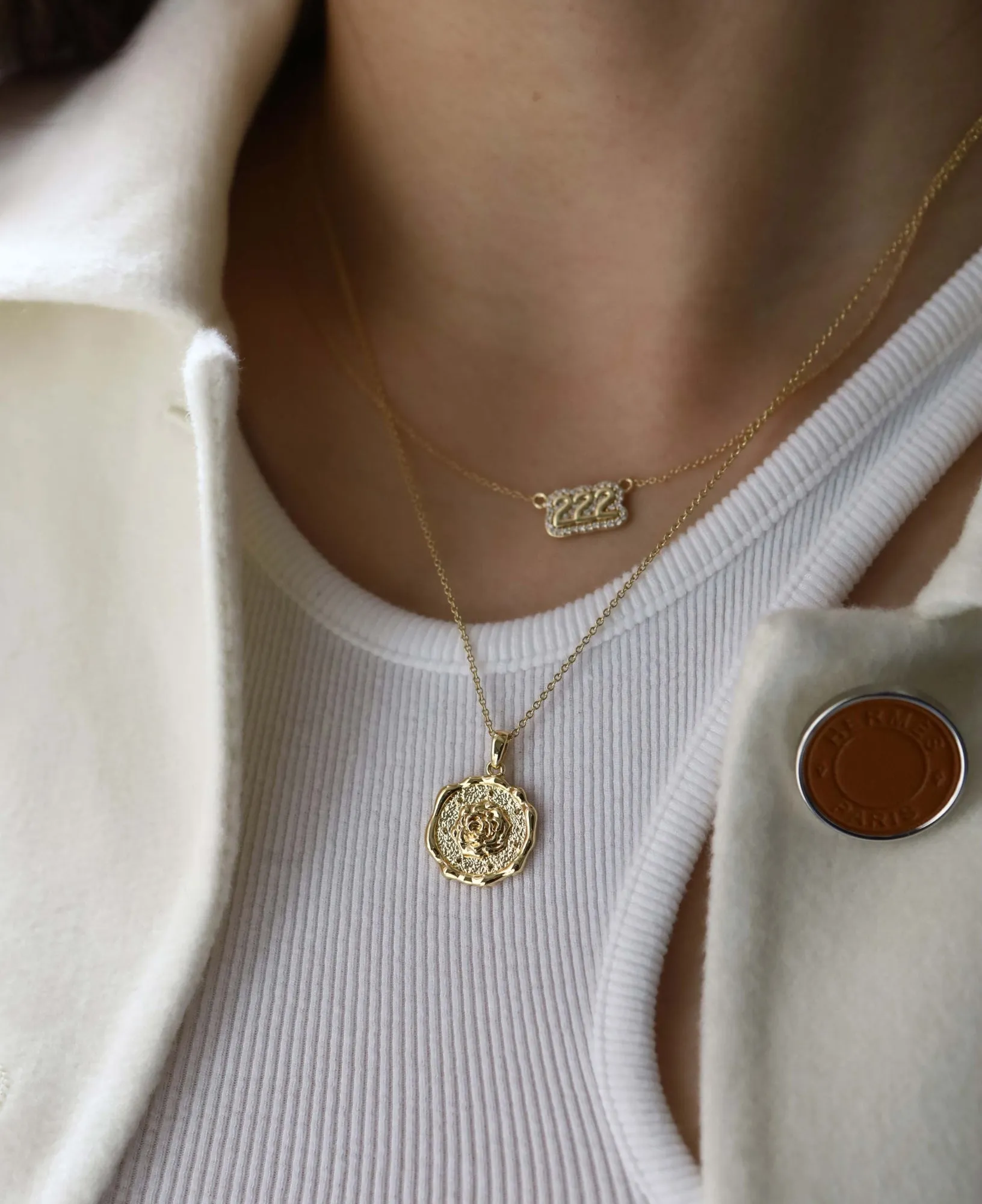 Kindness Rose Pendant Necklace