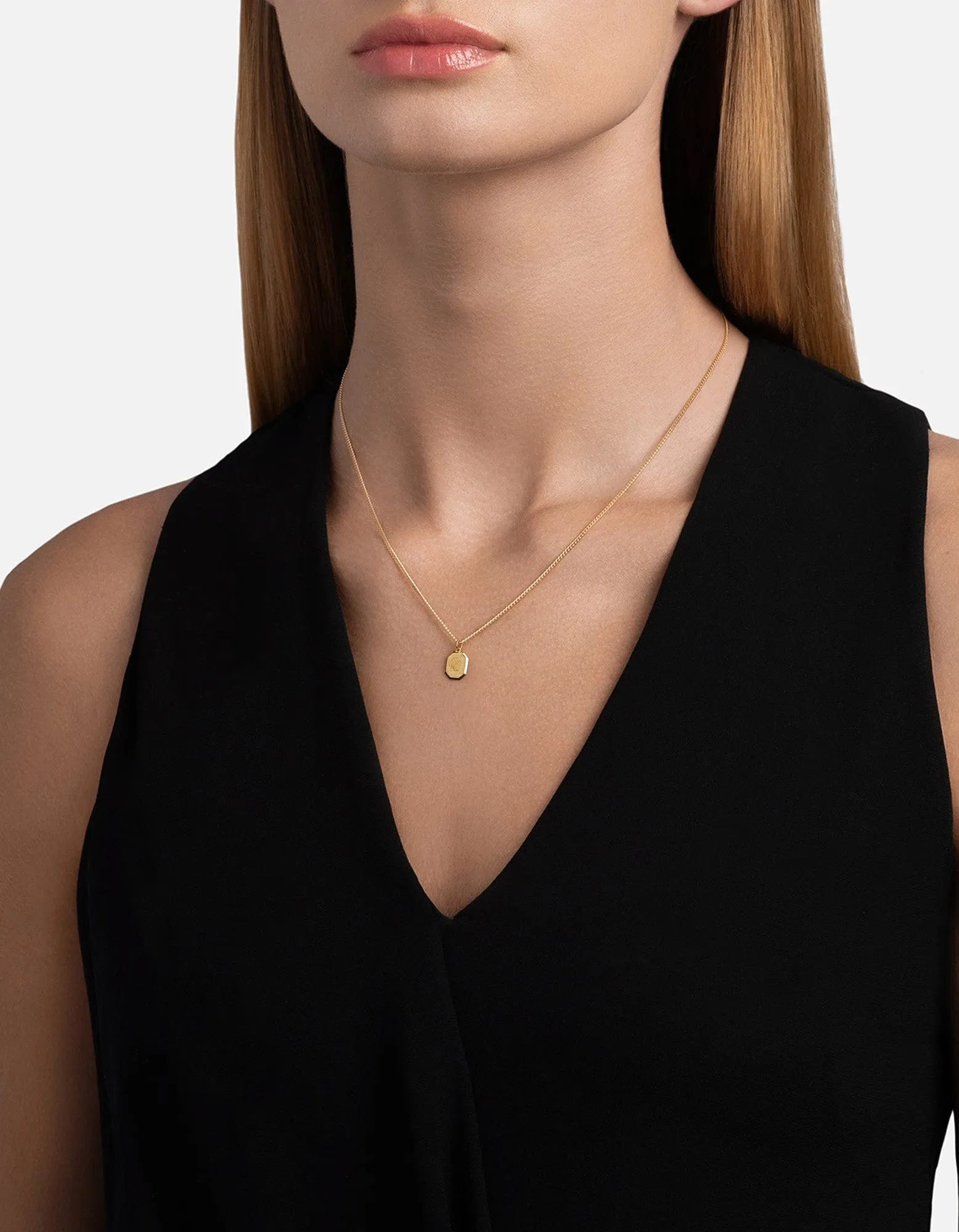 Leo Nyle Necklace, Gold Vermeil