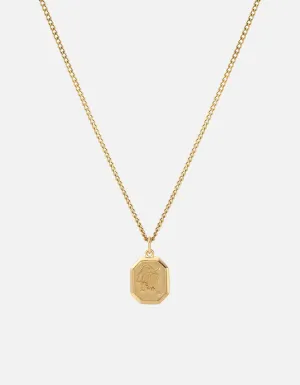 Leo Nyle Necklace, Gold Vermeil
