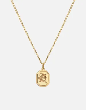 Leo Nyle Necklace, Gold Vermeil