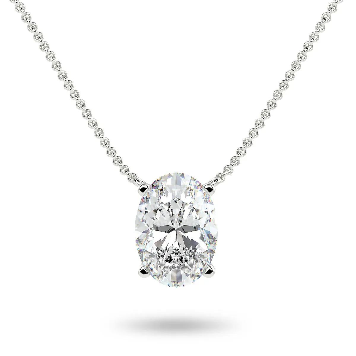 Midnight Oval Necklace - Multiple Sizes