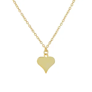 Mini Solid Heart Necklace