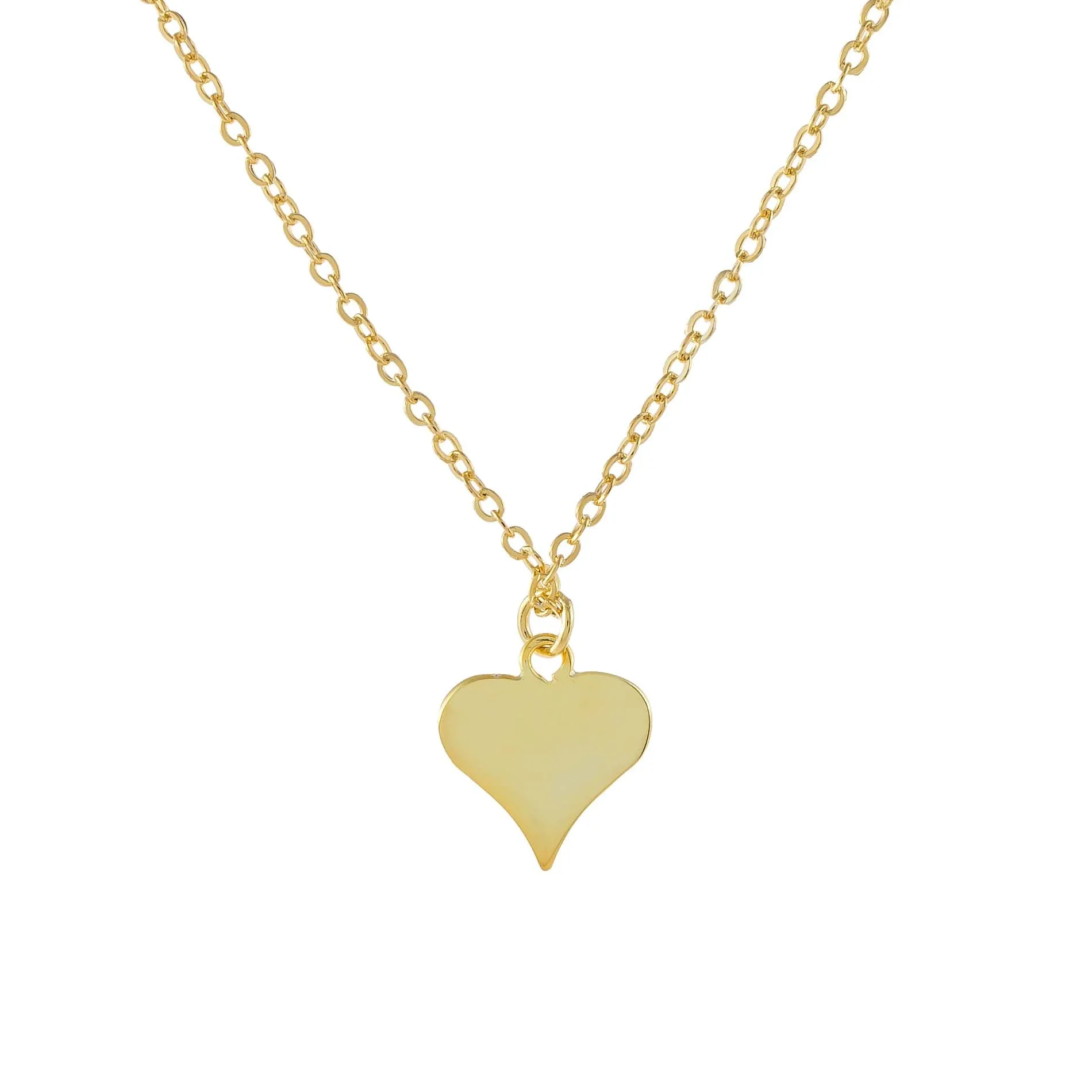 Mini Solid Heart Necklace