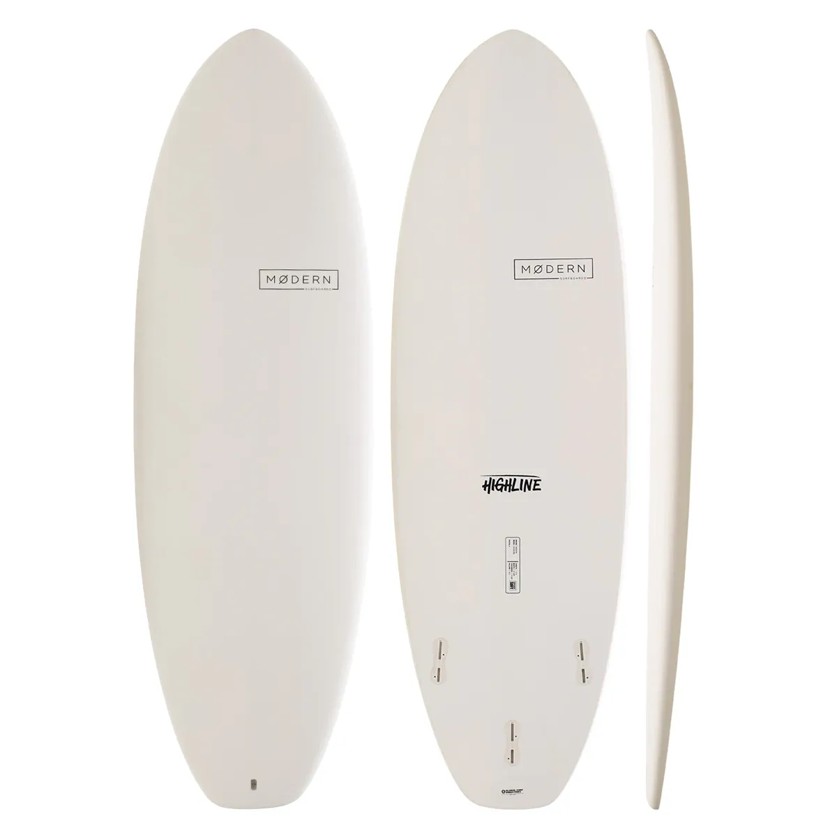 MODERN HIGHLINE ES 5'8" - WHITE